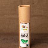 Cocoa Loco Dark Chocolate Minty Thins 170g. These chocolate thins are Fairtrade, organic and UPF free.