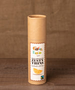 Cocoa Loco Milk Chocolate & Orange Thins 170g. These chocolate thins are Fairtrade, organic and UPF free.