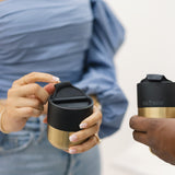 Klean Kanteen Édition Limitée Rise 10oz/280ml Lowball - Noir et Or