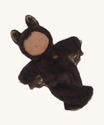 Olli Ella Ozzy Bat Cozy Dinkum Doll. This umber dark brown coloured soft toy is part of Olli Ella's Halloween collection available here at Babipur. 