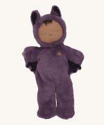 Olli Ella Pip Bat Cozy Dinkum Doll. This purple coloured soft toy is part of Olli Ella's Halloween collection available here at Babipur. 