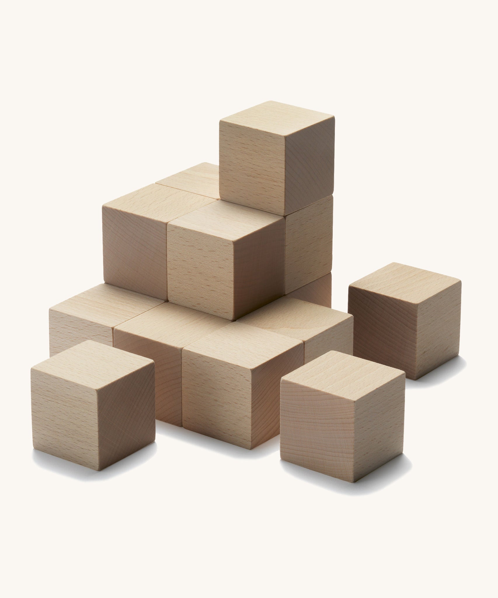 Cuboro Stacking Wooden Cubes - 16 Pieces – Babipur