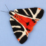 The Makerss - Small Jersey Tiger Moth Needle Felt Kit