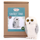 The Makerss - Small Snowy Owl Needle Felt Kit