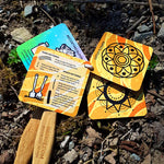 The inspiration and idea cards included in the Dr Zigs beach creativity set