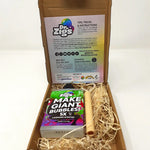 Box containing mini bubble kit