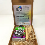 Box containing mini bubble kit