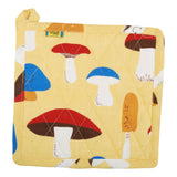 Duns Pot Holder - Yellow Mushrooms