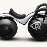 Side of the Early Rider supervelio baby balance bike on a beige background