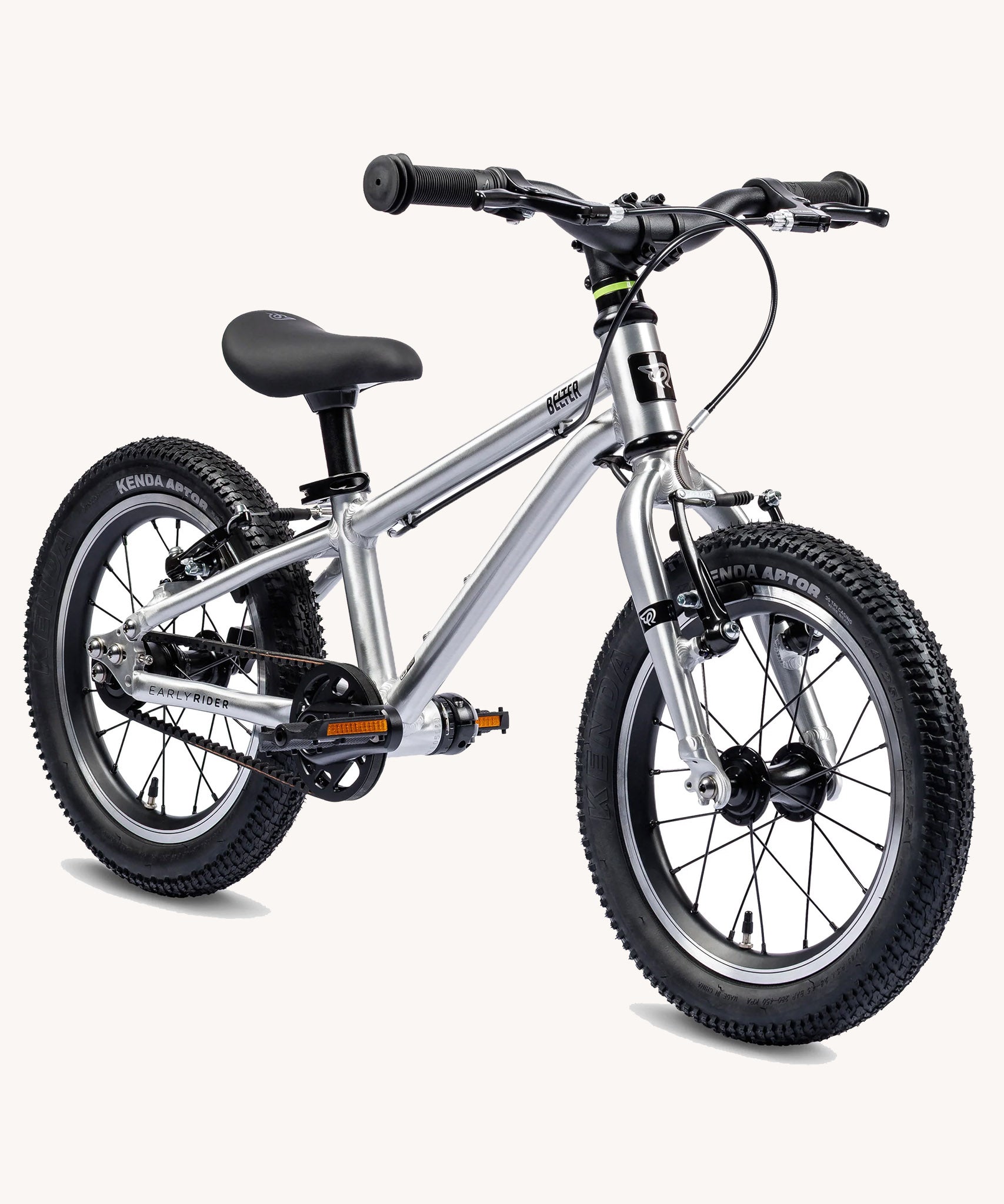 Early Rider Belter 14 inch wheel children's bike shown on a plain background