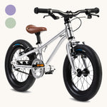 Early Rider kids 14 inch belter bicycle on a beige background