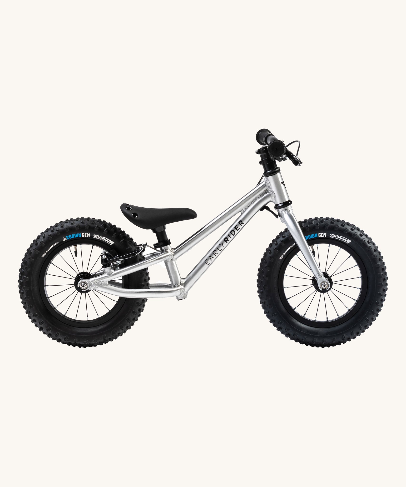 Side profile view of the Early rider kids big foot balance bike