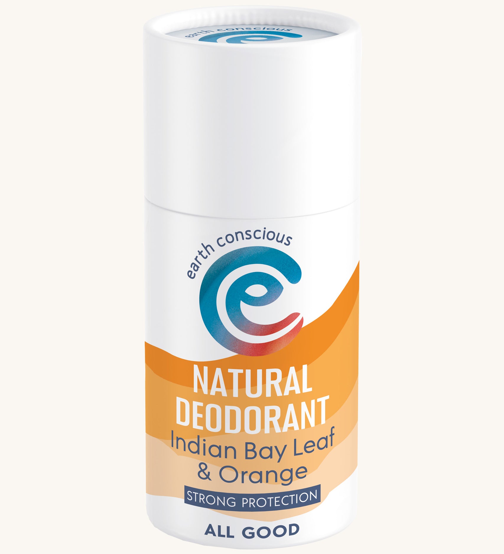Earth conscious deodorant stick in Indian bay leaf and orange flavour available at Babipur.