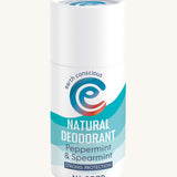 Earth conscious deodorant stick in peppermint and spearmint flavour available at Babipur.
