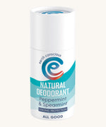 Earth conscious deodorant stick in peppermint and spearmint flavour available at Babipur.
