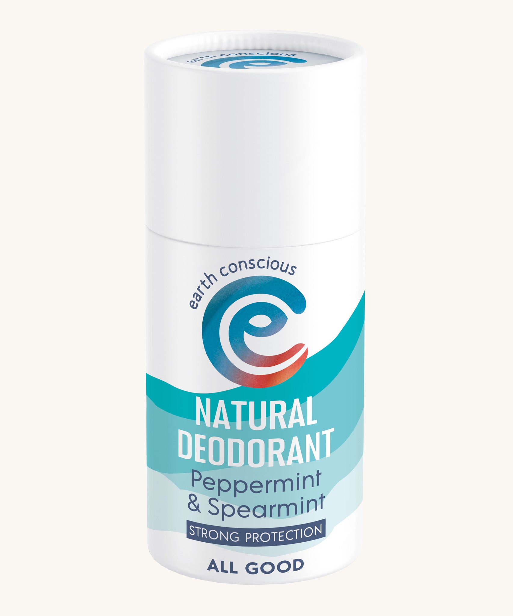 Earth conscious deodorant stick in peppermint and spearmint flavour available at Babipur.