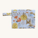 Earthwise Period Pad Purse in woodland print.