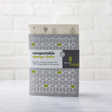 Ecoliving Compostable Sponge Cleaning Cloths 2 Pack