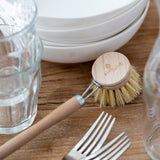 Ecoliving Short Handle Wooden Dish Brush