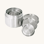 The Elephant ox Twist & Lock cannisters in three different sizes. 