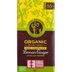 equal exchange lemon and ginger bar in wrapper