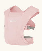 Ergobaby Embrace soft knit newborn baby carrier in blush pink.