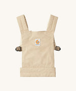 The Ergobaby baby doll toy carrier in natural dot.