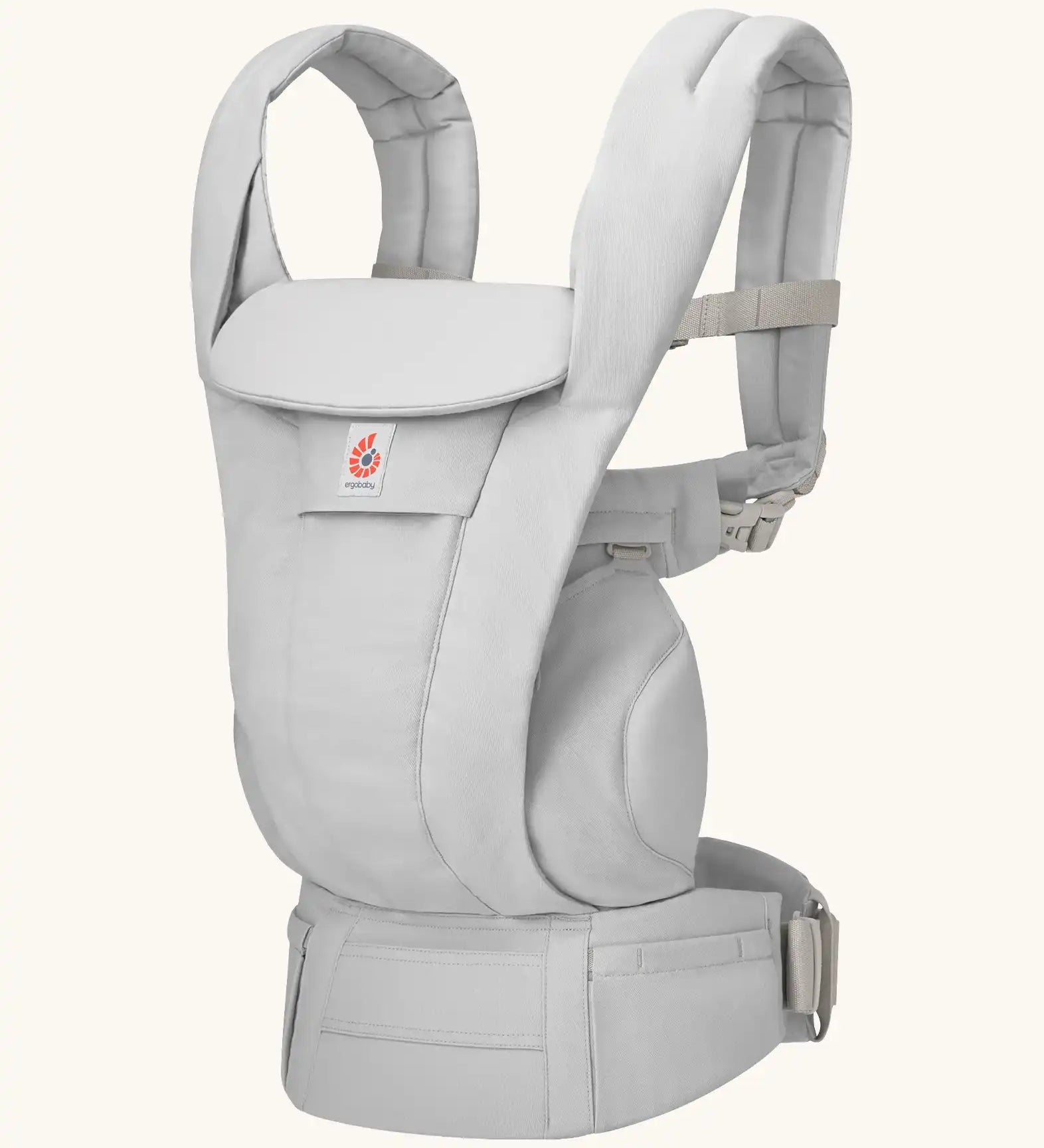 Ergobaby omni deluxe baby carrier  SoftTouch cotton in pearl grey.