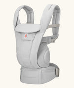 Ergobaby omni deluxe baby carrier  SoftTouch cotton in pearl grey.