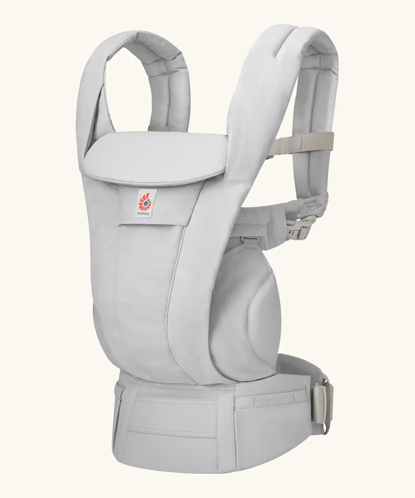 Ergobaby omni deluxe baby carrier  SoftTouch cotton in pearl grey.