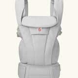 Ergobaby omni deluxe baby carrier  SoftTouch cotton in pearl grey.