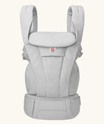 Ergobaby omni deluxe baby carrier  SoftTouch cotton in pearl grey.