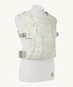 The Ergobaby Soft & Snug knit baby carrier in a sage meadows pattern.