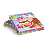 Erzi eco-friendly stacking food game box on a white background