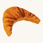 Erzi wooden croissant playfood showing the baked detail