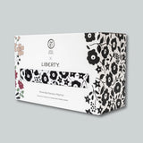 Baby shower and new baby gift box for Etta Loves x Liberty London organic cotton sensory play mat.