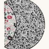 GOTS organic cotton reversible sensory playmat from Etta Loves in collaboration with Liberty. Fairford shadow on one side for birth to 4 months, Wharfedale Meadow on the other for 5 months onwards.


