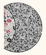 GOTS organic cotton reversible sensory playmat from Etta Loves in collaboration with Liberty. Fairford shadow on one side for birth to 4 months, Wharfedale Meadow on the other for 5 months onwards.

