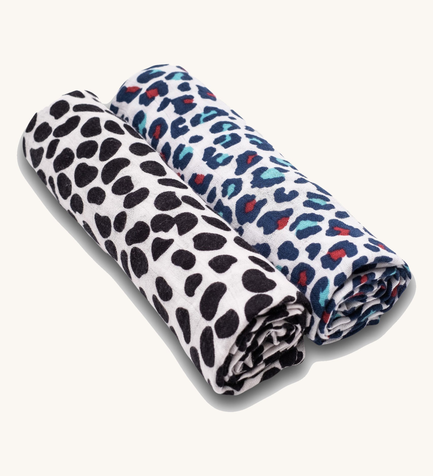 Etta Loves Organic Muslin Squares Pack Dalmatian/Leopard – Babipur