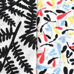  with the black fern print in the background