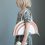 Fablelab Organic Play Purse in Rainbow design