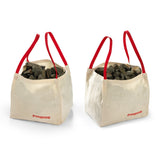 The Fagus Fabric Big Bags For Crane attached to the crane hook
