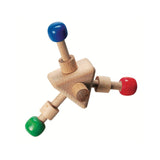 Fagus eco-friendly wooden click-click fidget toy on a white background