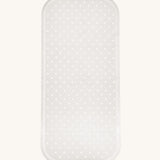 Fair Zone pearly white bath mat available at Babipur. Mat is 76x34 cm and made from natural rubber 