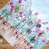 Tissu de jeu Wondercloths - En fleurs