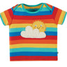 Frugi bobster applique rainbow tshirt