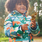  showing the bold and colourful Alpine mountain print