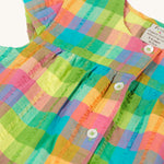  organic cotton top with gentle gathers