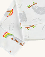  on the Frugi Children's GOTS Organic Cotton Frankie Summer Outfit - Sleepy Sloths