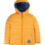 Frugi Children's Reversible Toasty Trail Jacket - Safari Camo